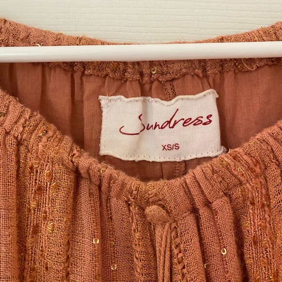 sundress - beautiful off the shoulder tassels dress - size xs/s - Picture 3 of 5